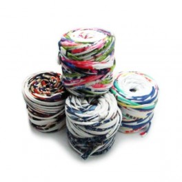 Mini –rouleau de fil du tissu recyclé (prix par unité)